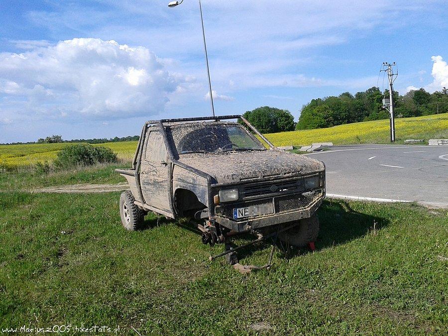 Terenówka bez koła