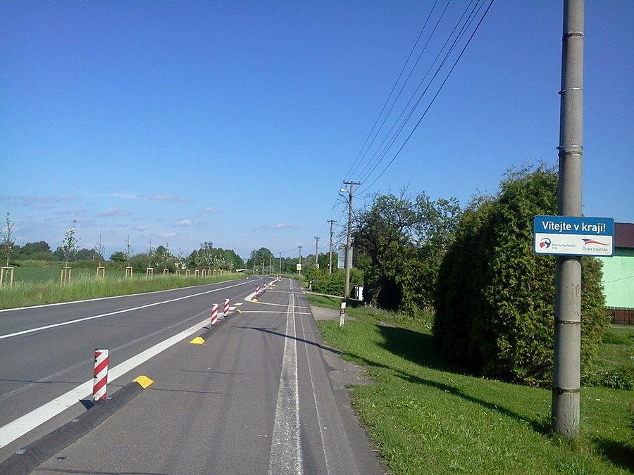 Wjazd do Czech i drogi od razu lepsze