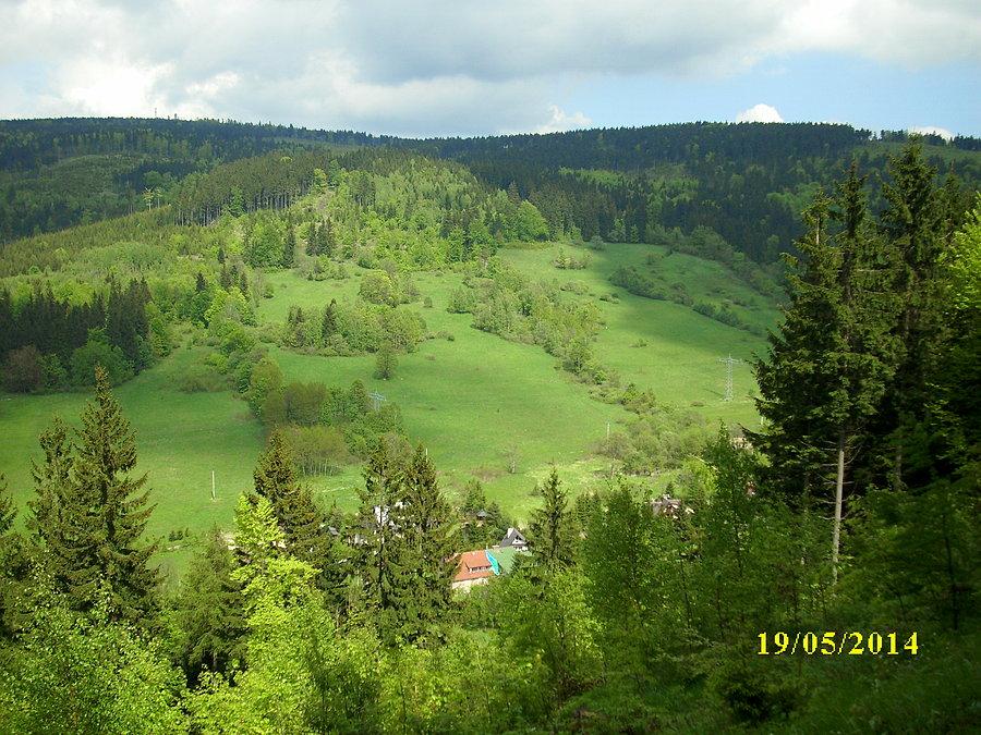 Widok na Góry Sowie