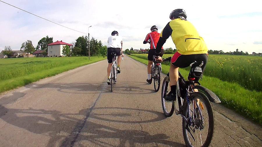 Kolorowy peleton koło Lublina
