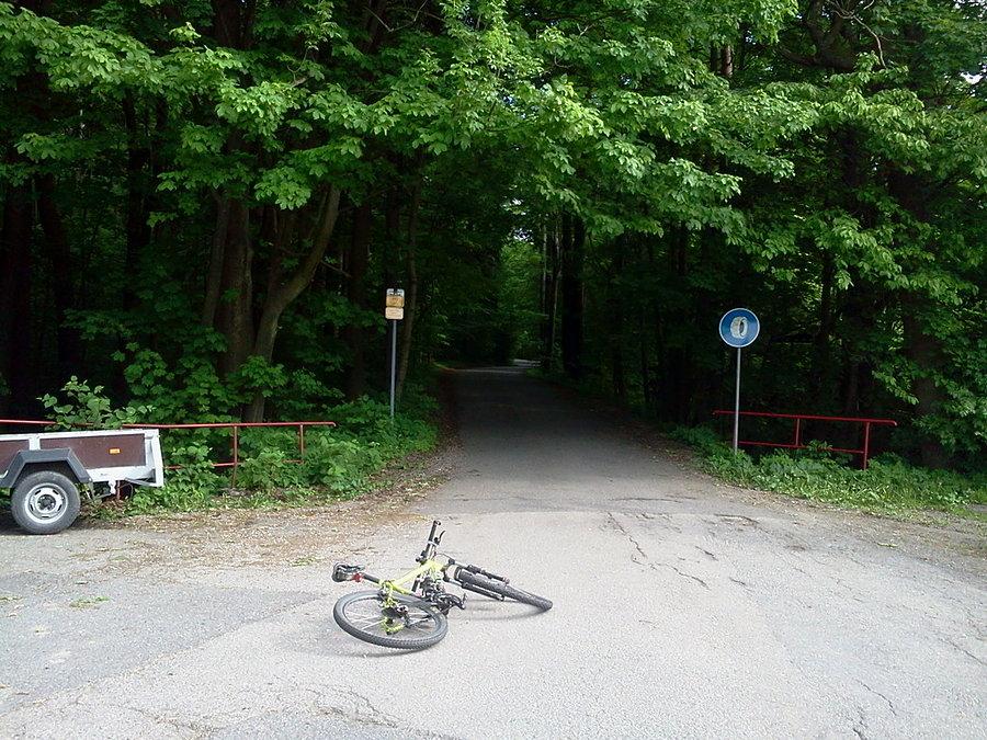 Podjazd na Koziniec