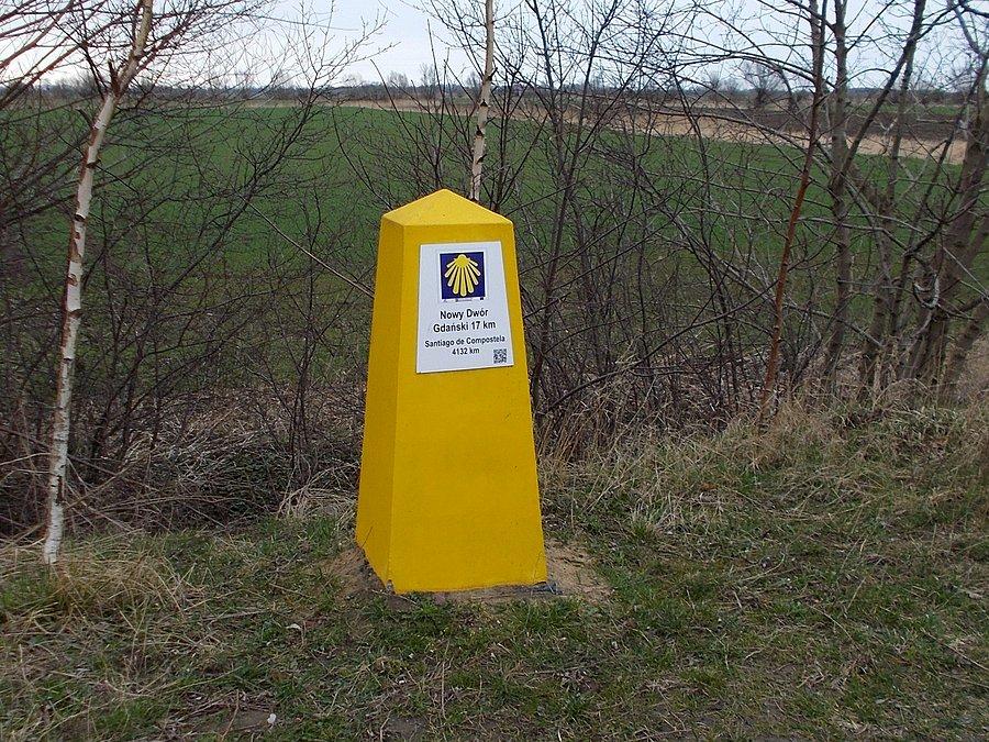 Szlak Świętego Jakuba - z Kępek do Santiago tylko 4132 km :-)