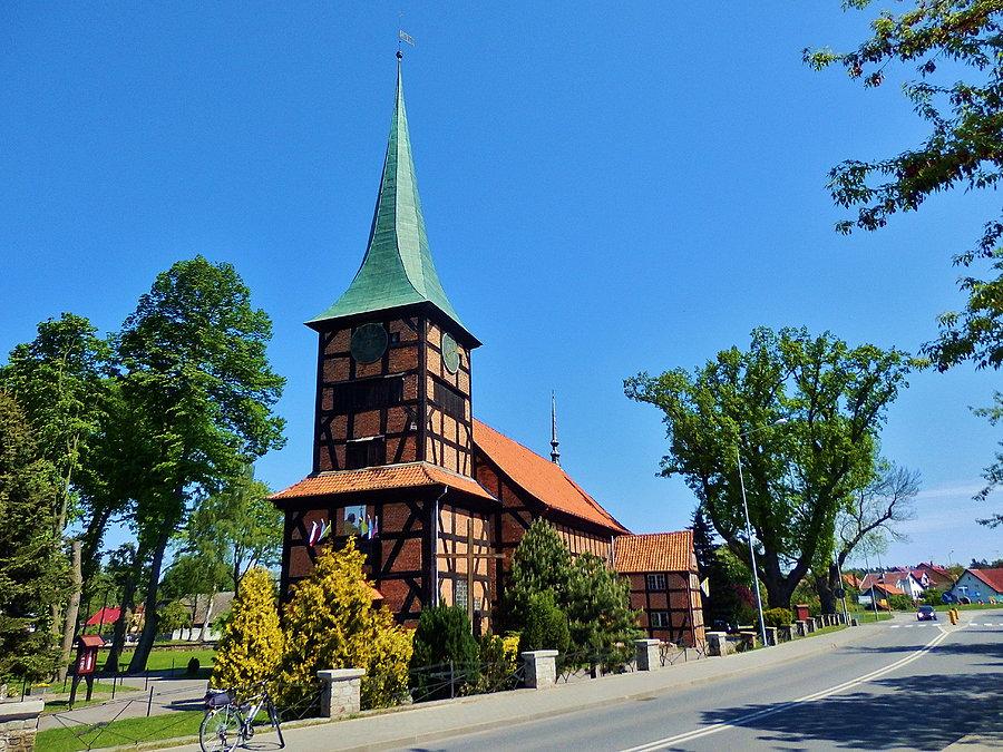 W drodze do Kątów Rybackich. Stegna