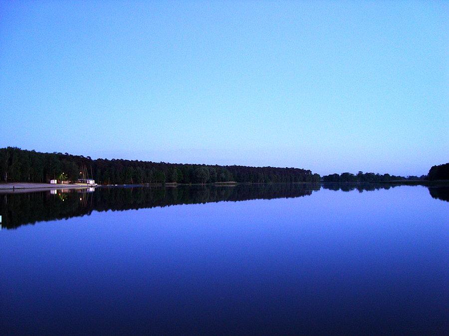 Widoczek z tamy w Gołuchowie