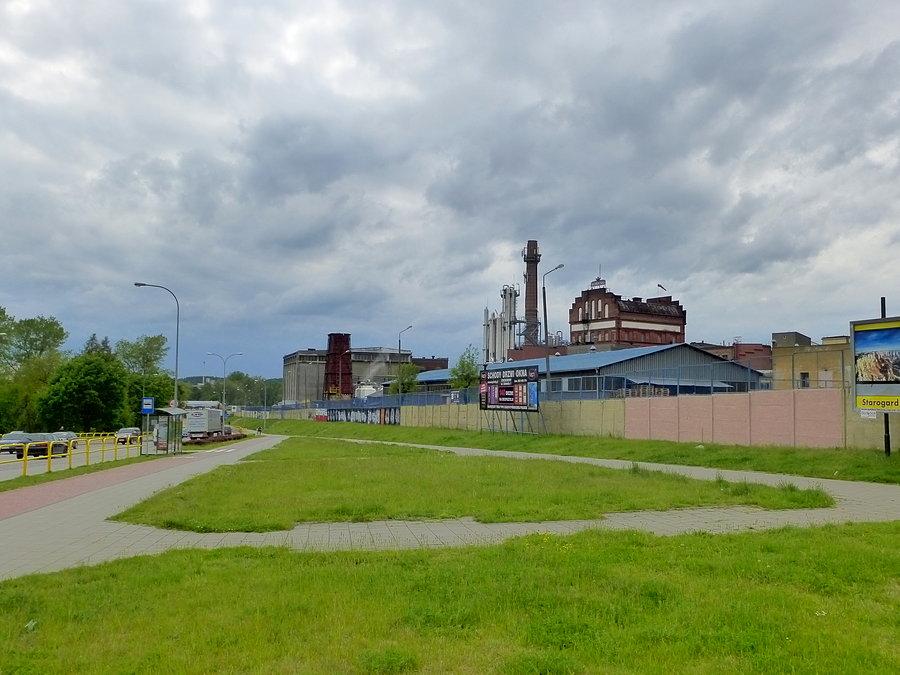 Jedyne "piękne" zdjęcie ze Starogardu Gdańskiego. Tranzyt