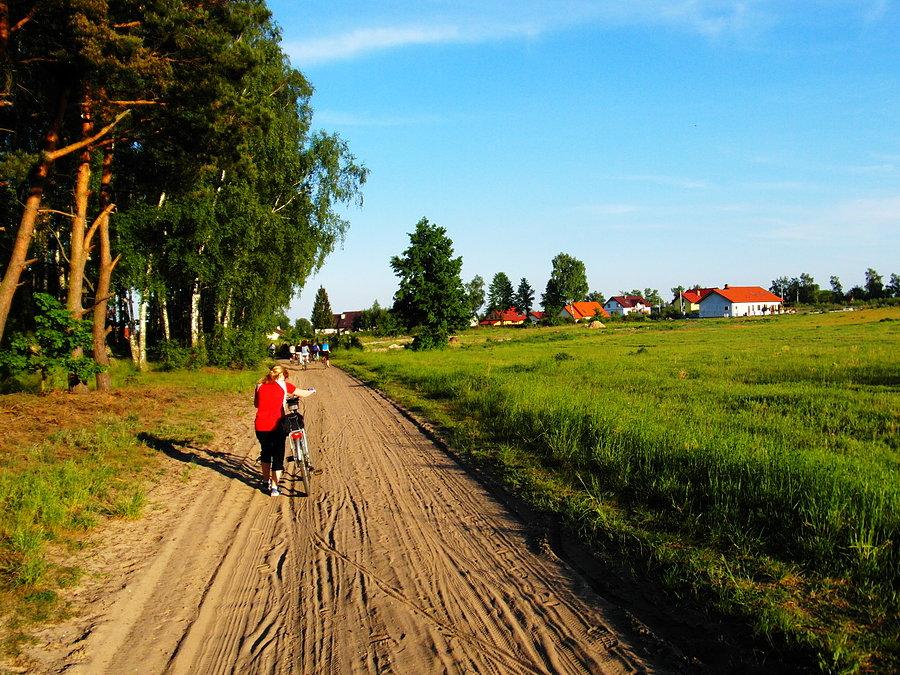 Rowerzystki na trasie