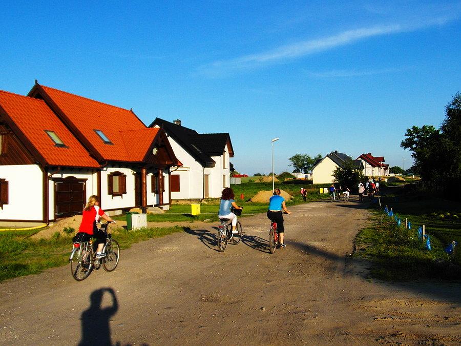 Rowerzystki na trasie