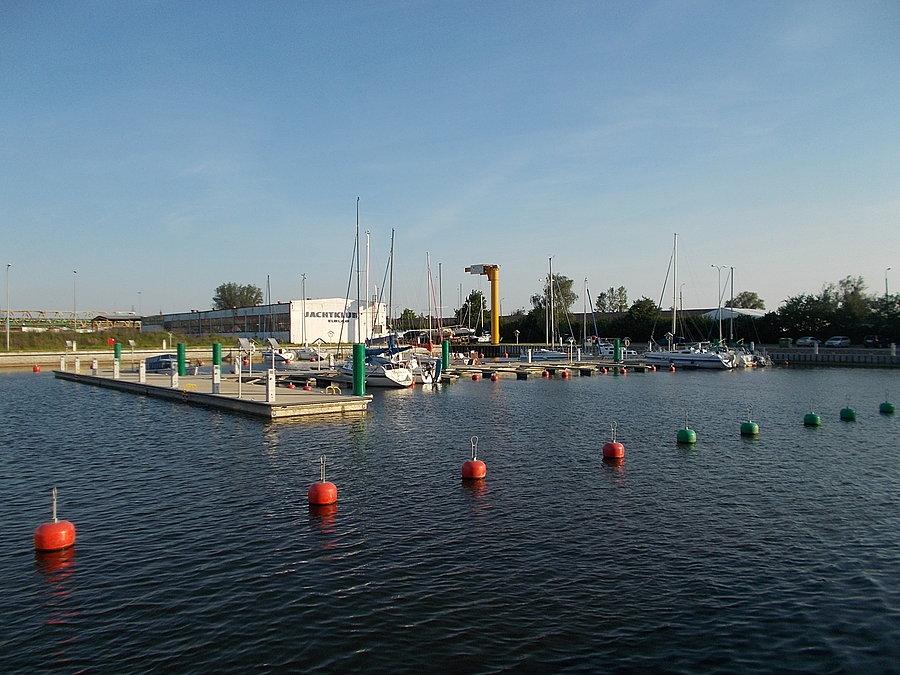 Elbląska marina Pętli Żuławskiej