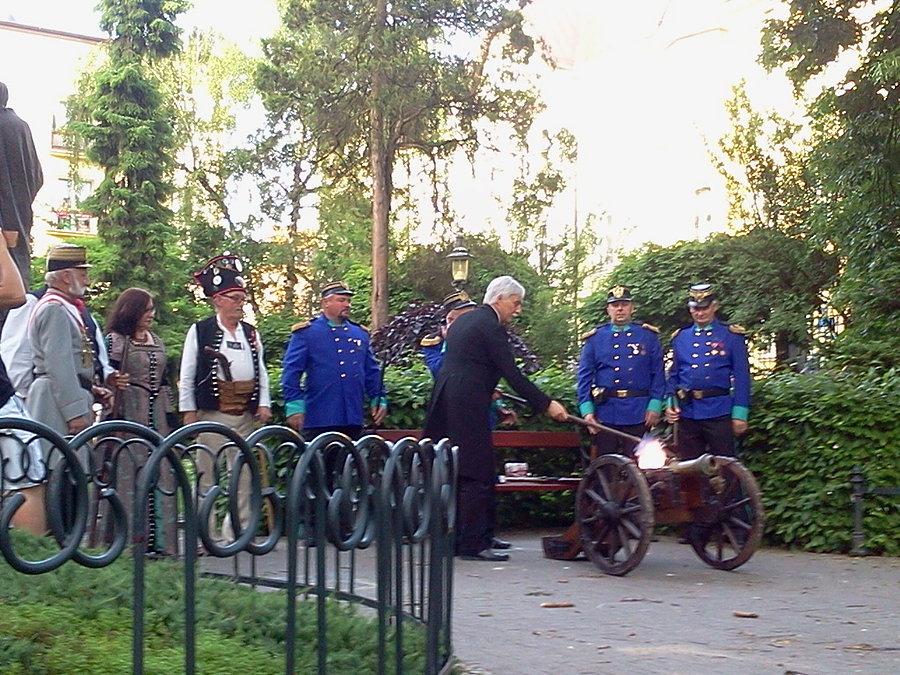 Strzały armatnie
