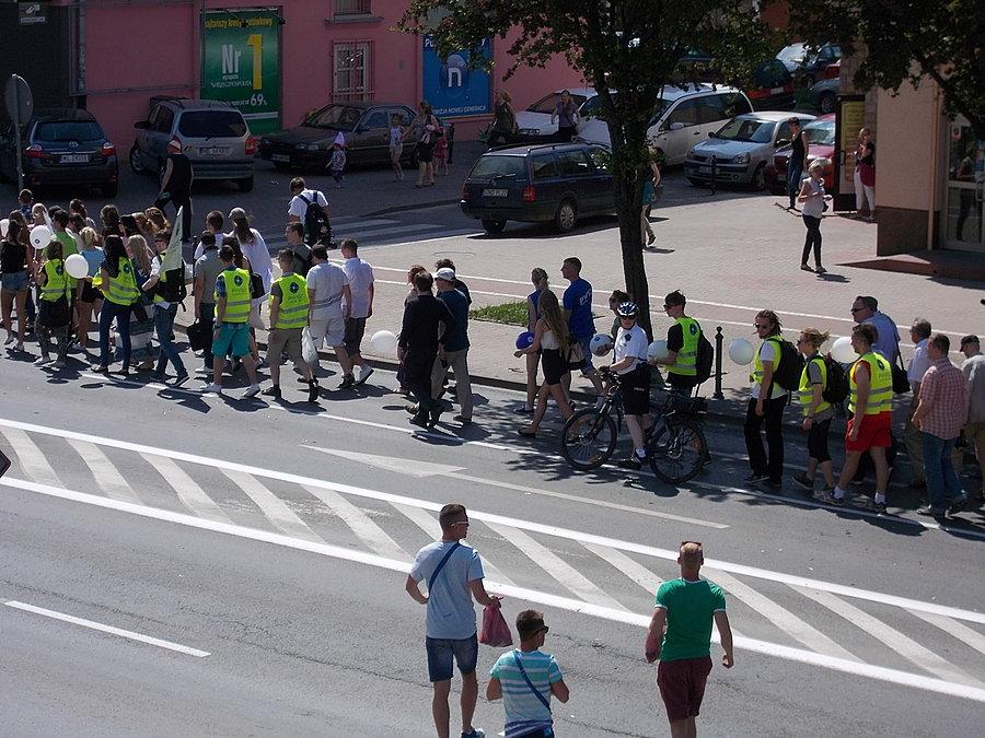 Parada studentów podczas Turbinaliów 2014