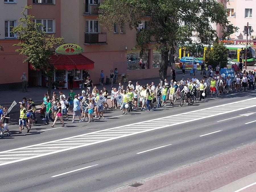Parada studentów podczas Turbinaliów 2014