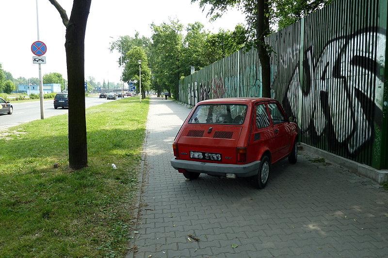 Parkowanie skośne