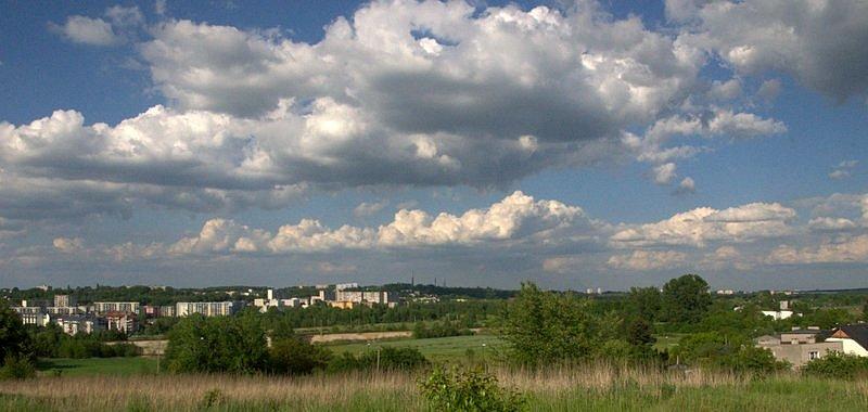 Piękne niebo nad Rudą Śląską