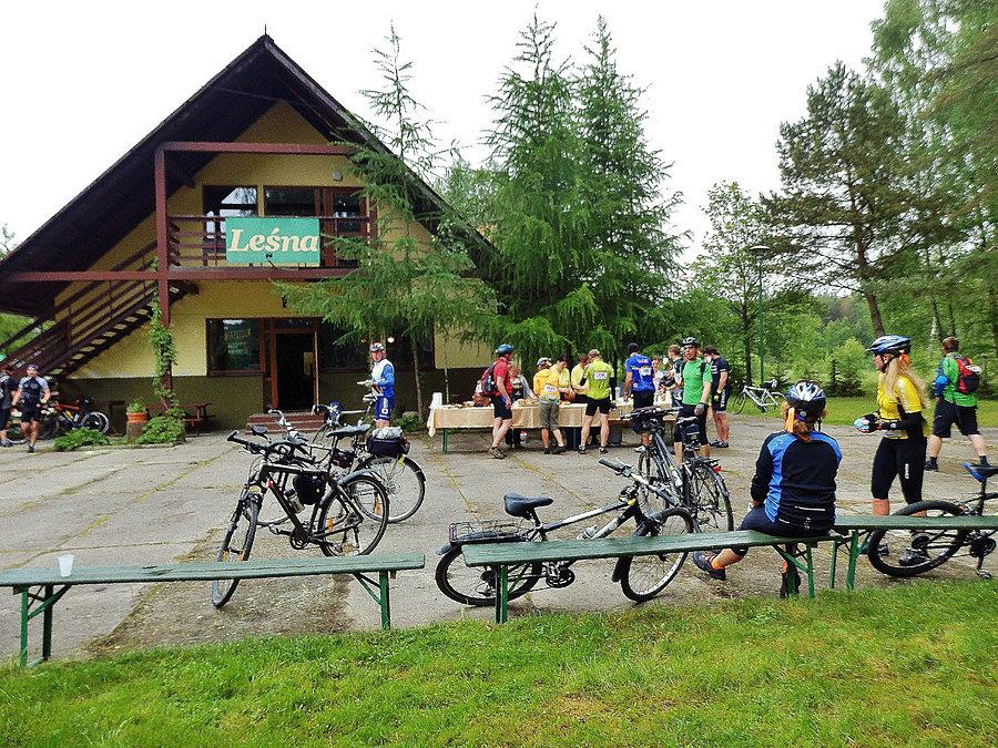 Kaszebe Runda - pierwszy bufet. Borsk