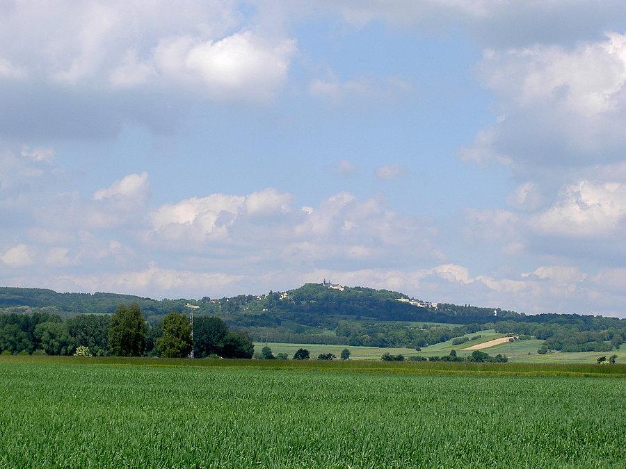 Widok na Annaberg z Krasowej