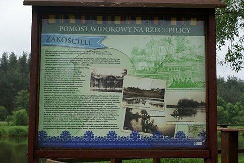 Przy tarasie widokowym w Zakościelu