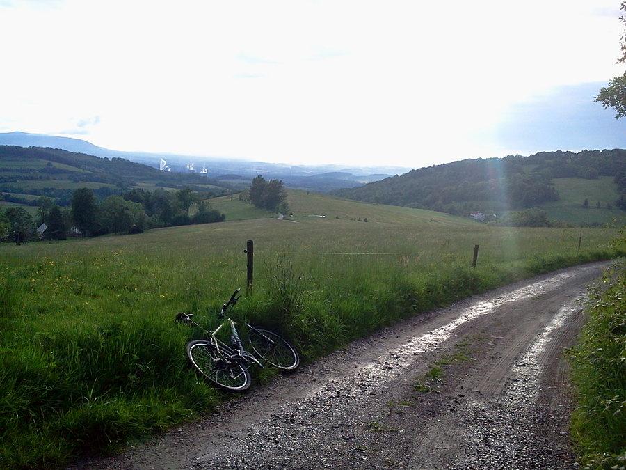 Widok z Budzinu na Trzyniec