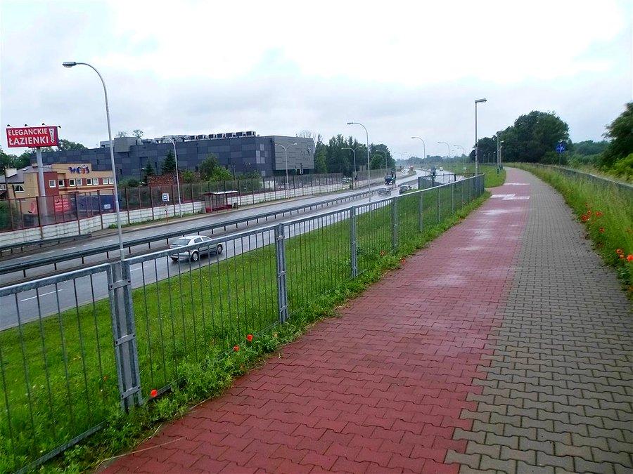 Droga dla rowerów, Wał Miedzeszyński