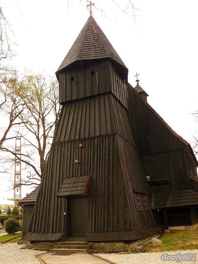 Kościół w Bojszowie, niestety zamknięty