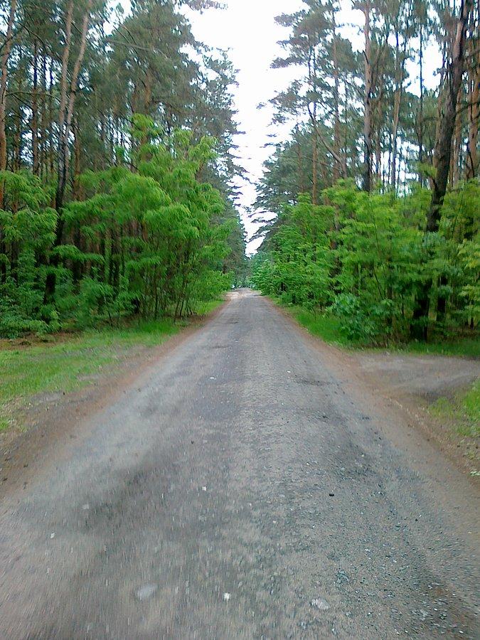 Tą drogą dojechałam do końca Izabelina