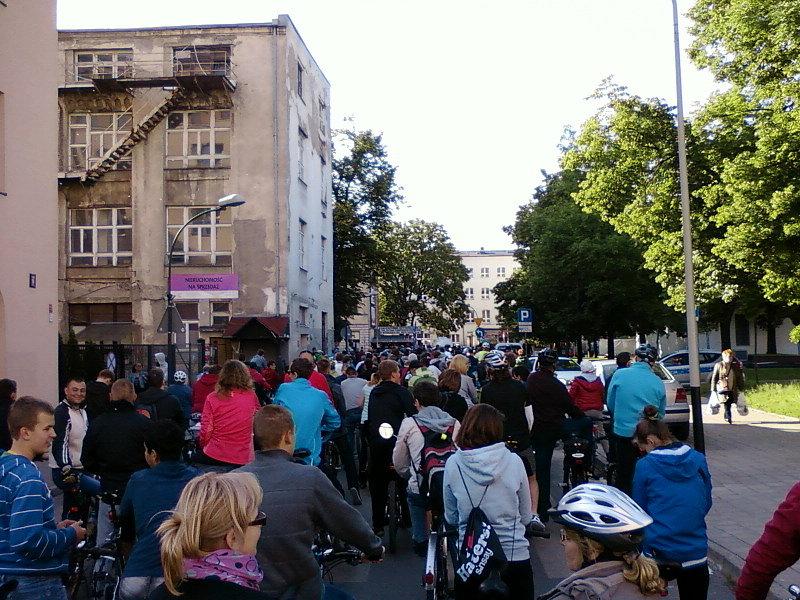 Łódzka Masa Krytyczna maj 2014