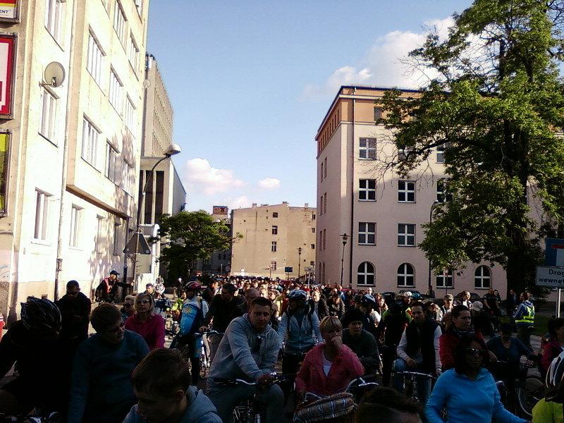 Łódzka Masa Krytyczna maj 2014