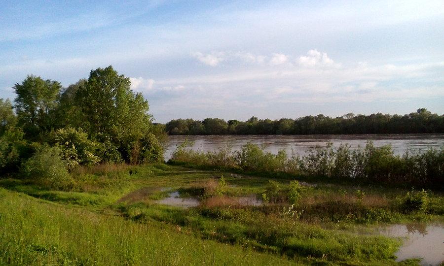 Wisła kilometr od domu