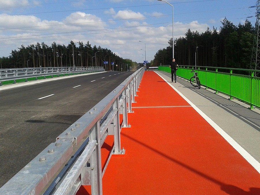 Przeprawa nad S6 na Tczewskiej , po remoncie