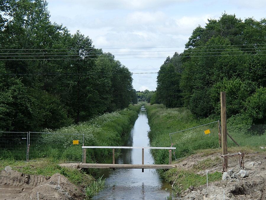 Przebudowa mostu na drodze do Radzymina