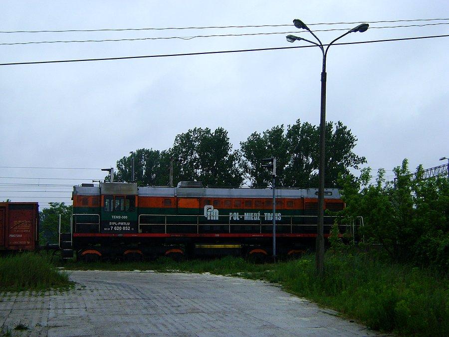 ТЭМ2-300 P-MT na stacji Tomaszów Mazowiecki