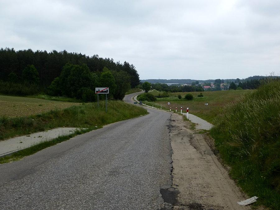 Ciągłe zjazdy i podjazdy