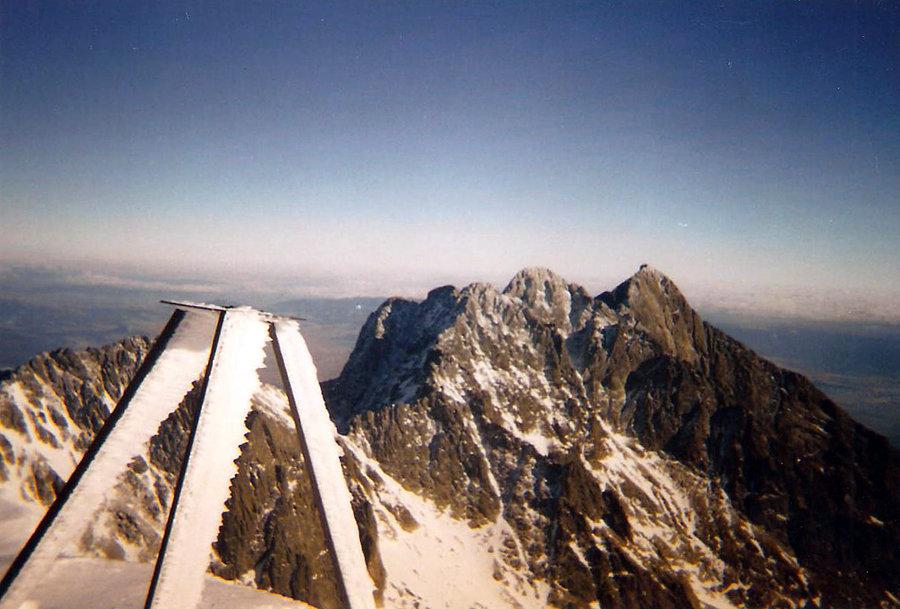 Widok z Lodowego szczytu 2630 m