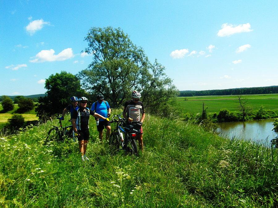 Przy ruinach mostu Jagow Brücke w Piekle