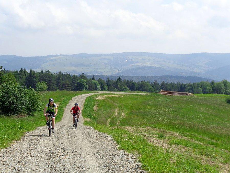 Rowerowa wspinaczka
