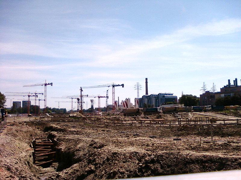 Budowa Dworca Fabrycznego