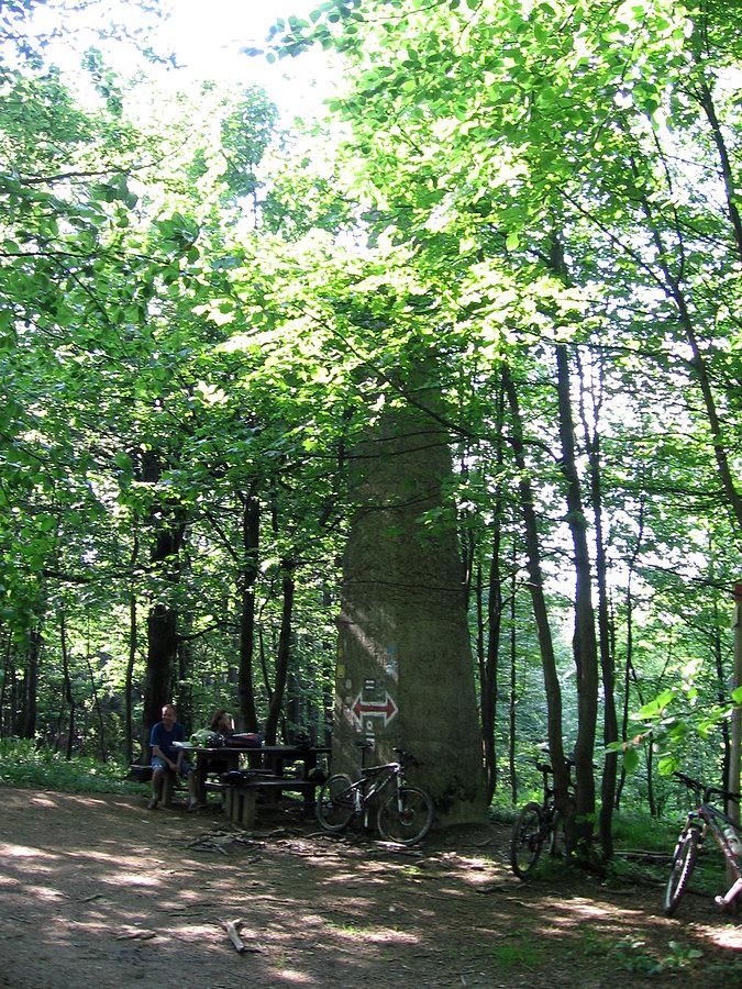 Na szczycie Chryszczatej (997 m.n.p.m)