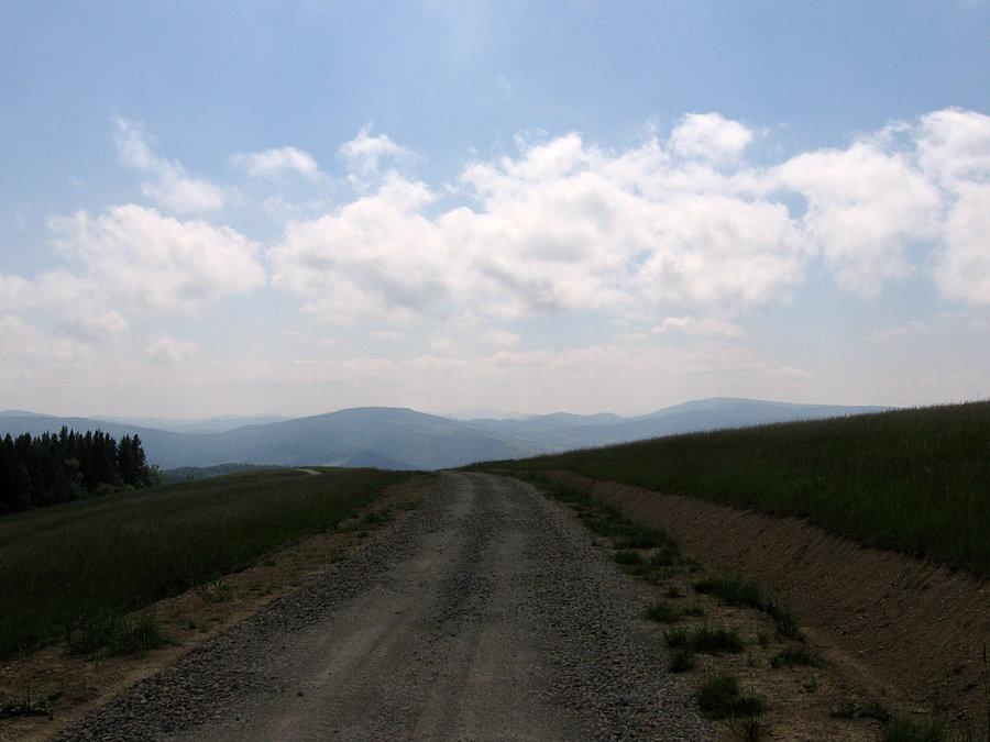 Widok na Bieszczady Zachodnie