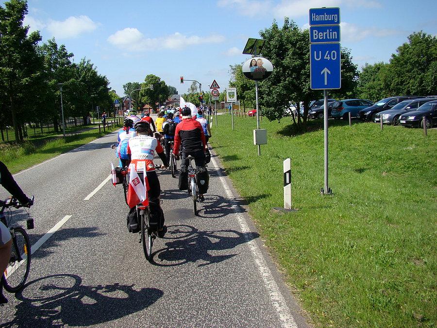 Sternfahrt 2014 - dalej na Berlin i przerwa gdzieś na stacji paliw