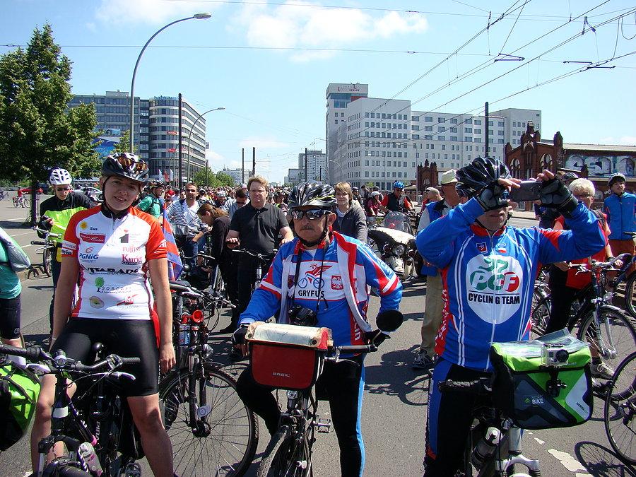 Sternfahrt 2014 nasza ekipa w Berlinie