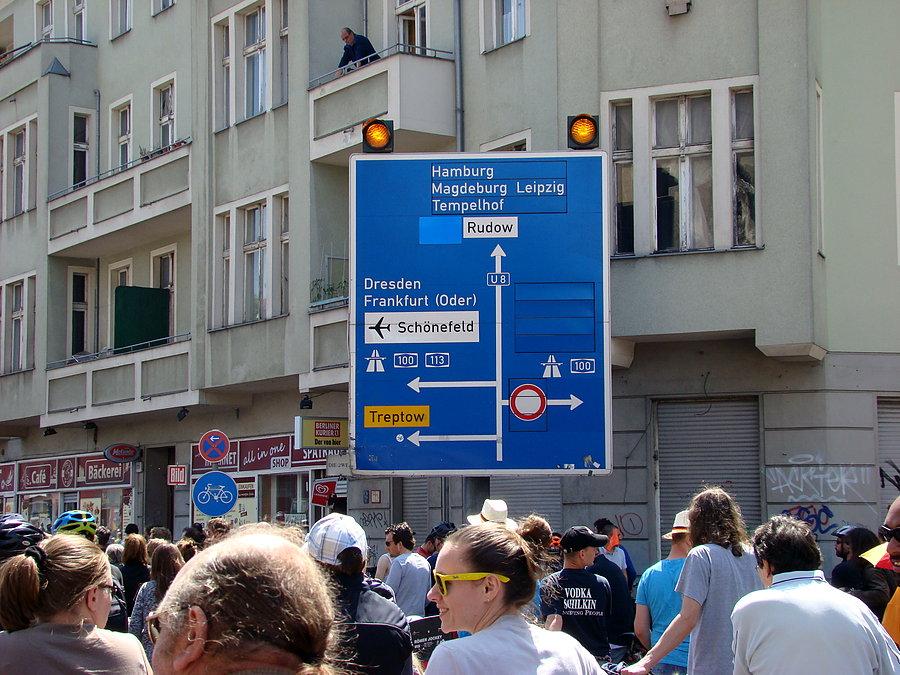 Sternfahrt 2014 kolejka do wjazdu do tunelu