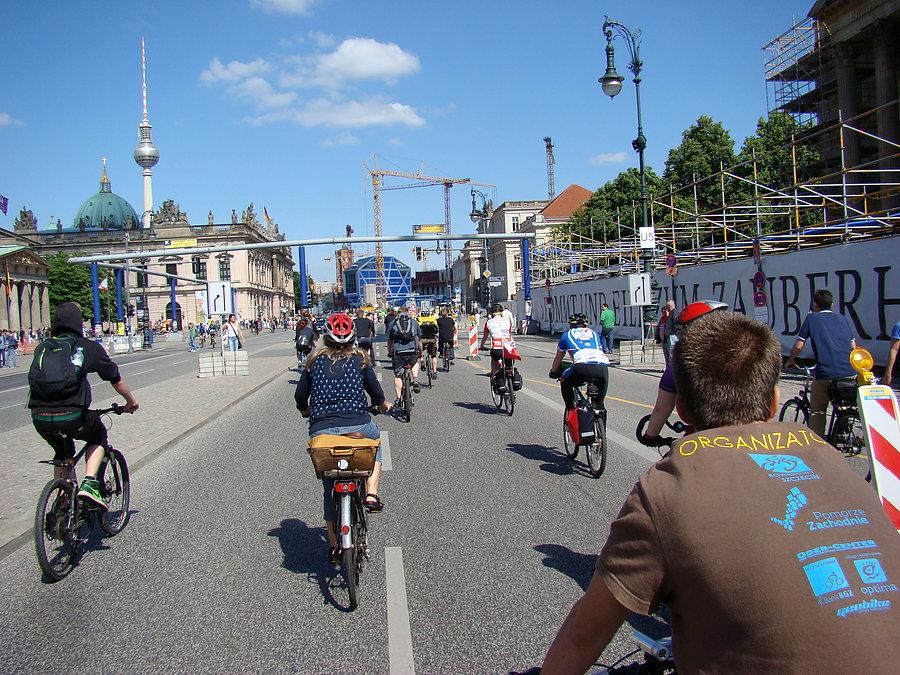 Sternfahrt 2014 wracamy z ekipą wesołych Niemców z dyskoteką na rowerze