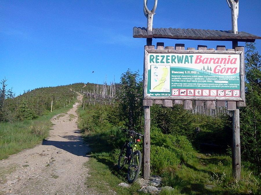 Podjazd na Magurkę Wiślańską