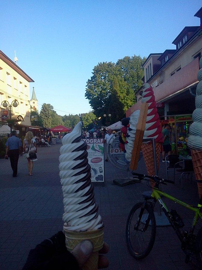 Świderek w Wiśle po udanym dniu