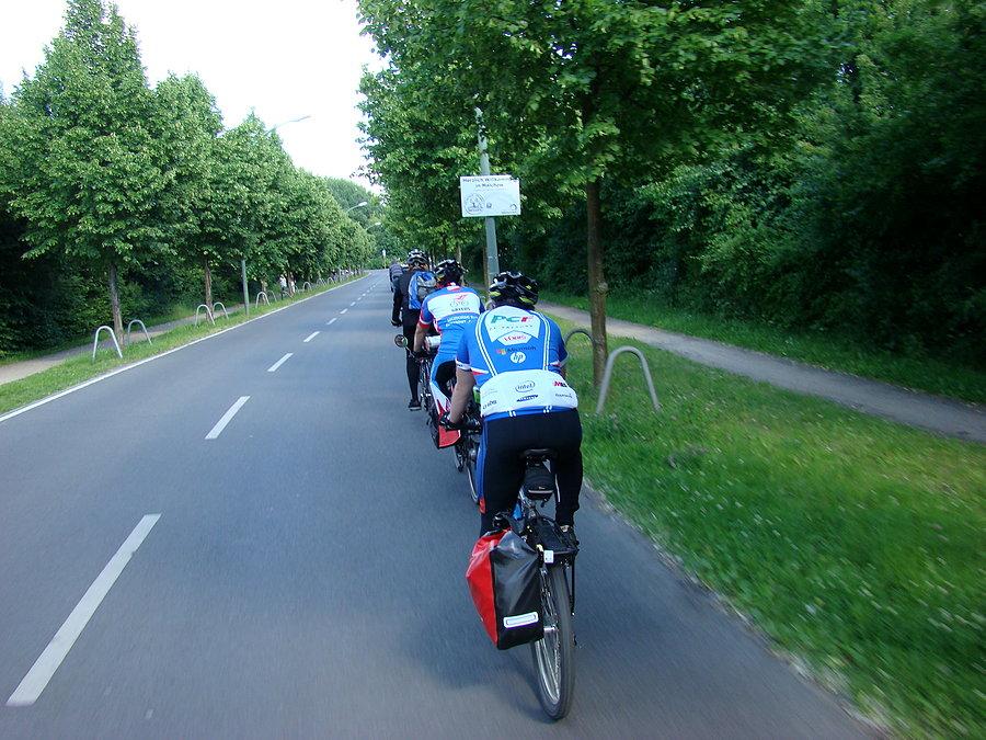 Sternfahrt 2014 wyjechaliśmy z Berlina - kierunek Bernau