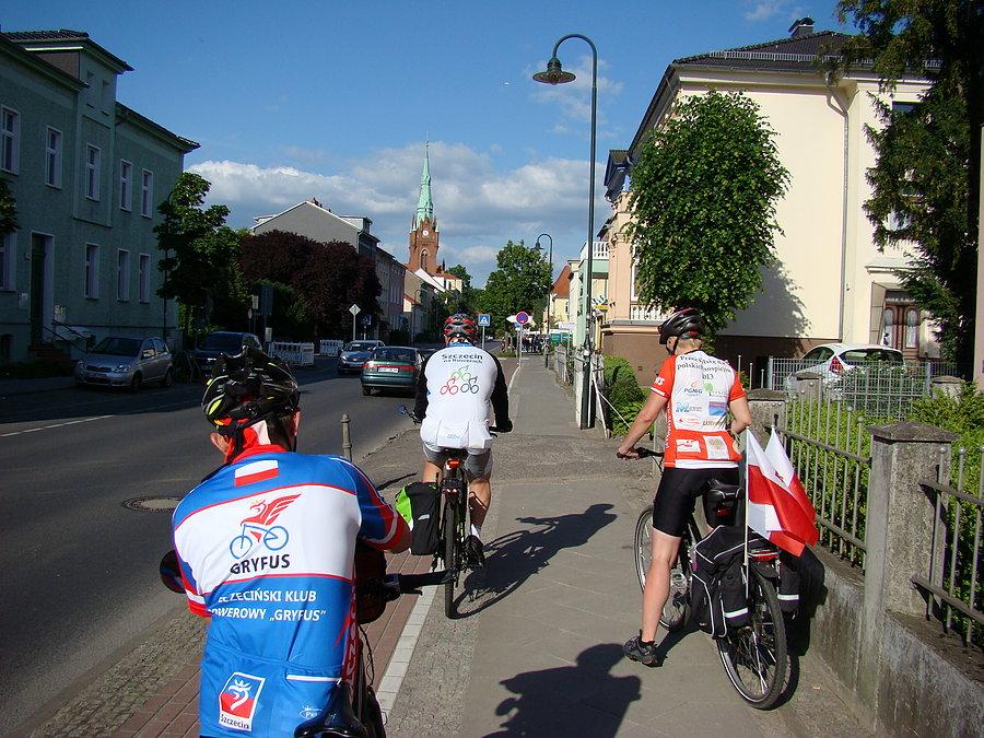 Sternfahrt 2014 wyjazd z Bernau i kierunek Eberswalde