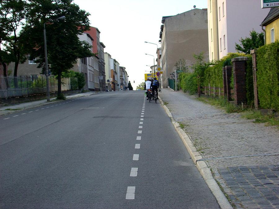 Sternfahrt 2014 . Eberswalde za chwilę dojedziemy do samochodów i obolali ale szczęsliwi rozpoczniemy powrót do Szczecina