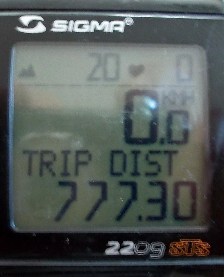 Maraton 777 - dystans