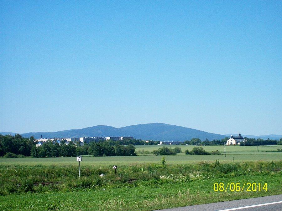 Lubsza widok na Biskupią Kopę