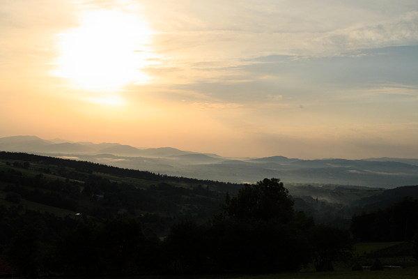 Widok spod Sowiej Góry