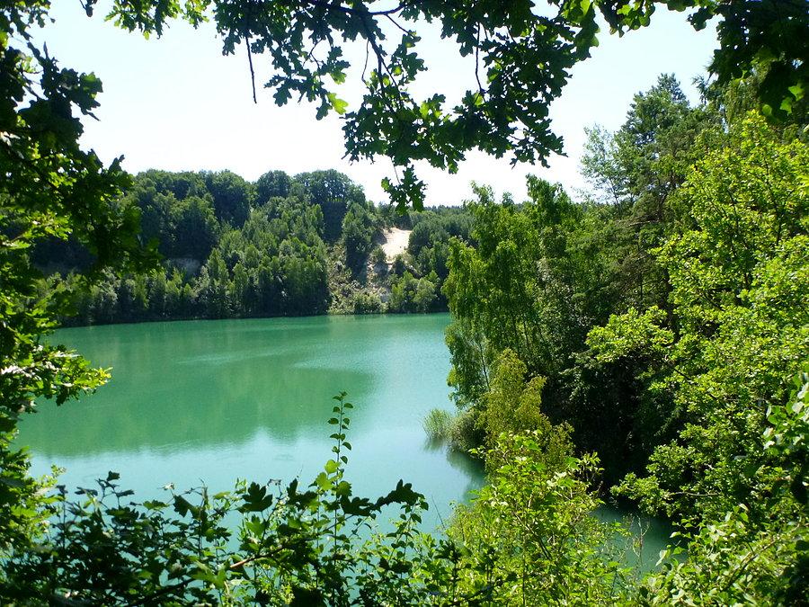 Jezioro Turkusowe 53°52'32.9"N 14°26'17.5"E